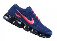 nike air vapormax flyknit fashion sneakers red blue